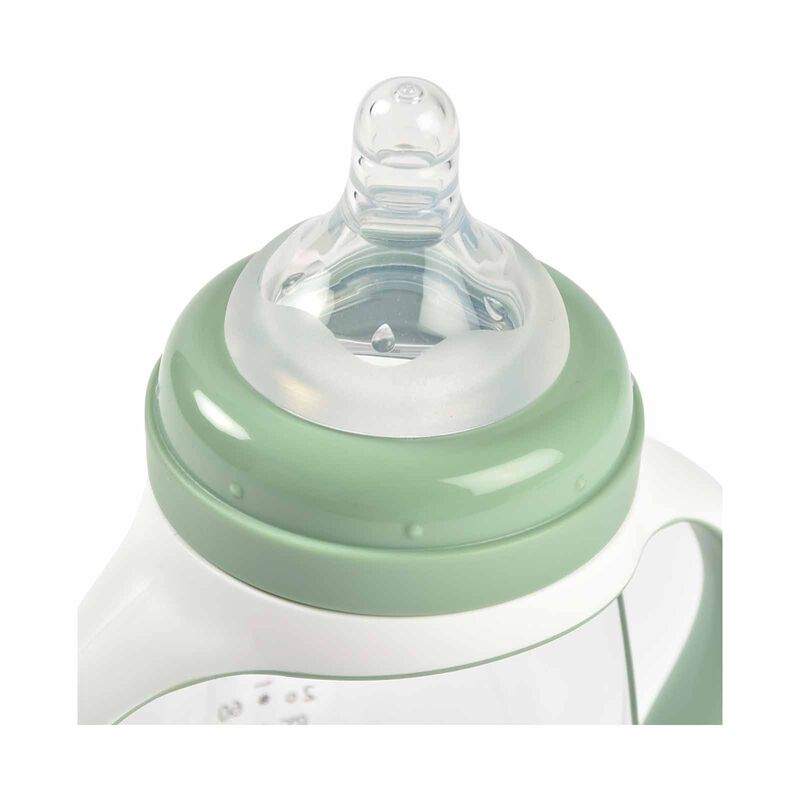 BEABA To Sippy Learning Cup 210ml - Sage (online) 2 IN 1 BOTTLE-image 6