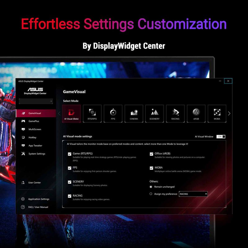 ASUS 27in Rog Strix Qhd 220hz Ips Monitor XG27ACSR-image 12