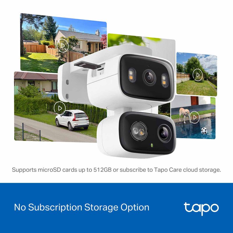 TP LINK Indoor/outdoor Dual Lens Pan/tilt Security Camera TAPO C246D-image 11