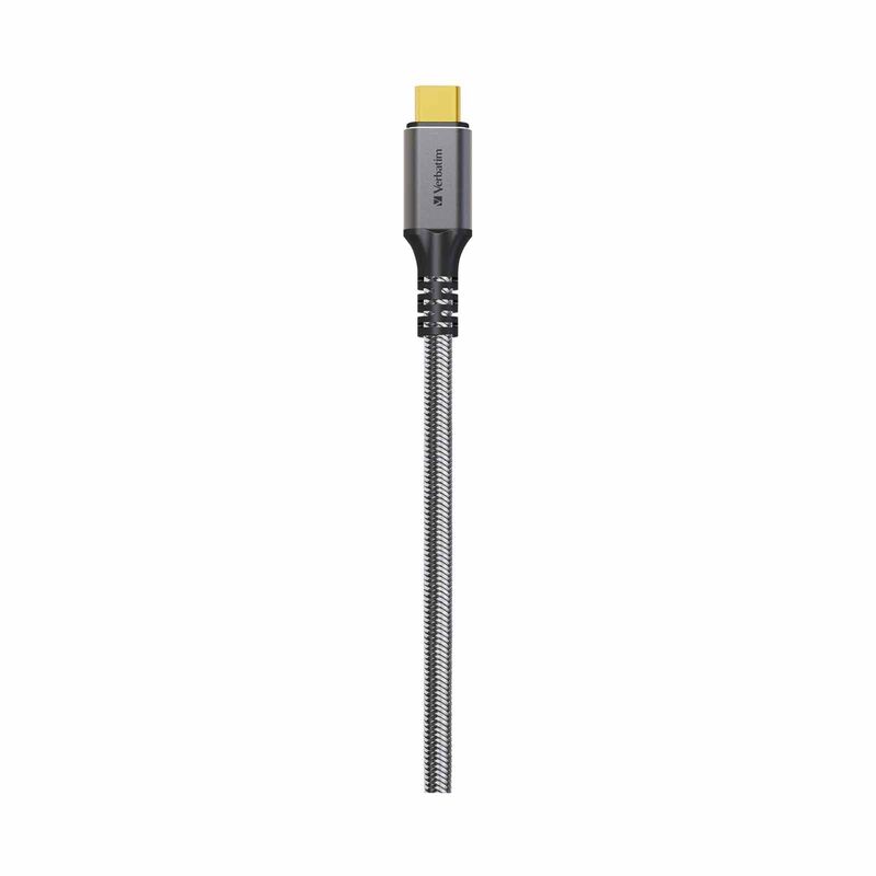 VERBATIM 120cm Tough Max Usb 4.0 20gbpspd 3.1 240w C To C Cable VM66822-image 2