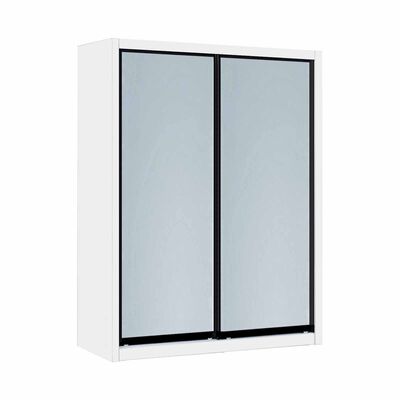 SMARTBOX 2 Door Sliding Wardrobe (white-57) DUBLIN