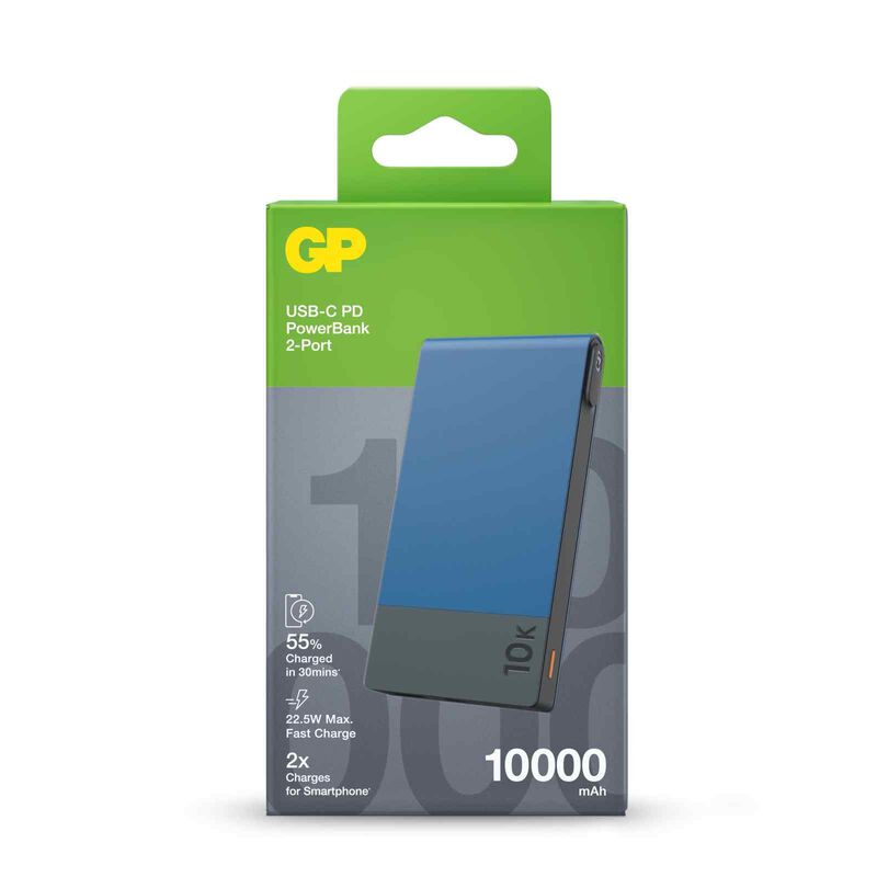 GP Gp M2 Powerbank 10,000mah (blue) GPACCM10B002-image 1