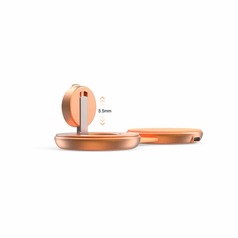 MAZER Magpad Duo2, 2in1 Qi2.2 25w+apple Watch Foldable Wireless Charging Pad-sunsetgold M-MAGPADDUO2-SG-image 5