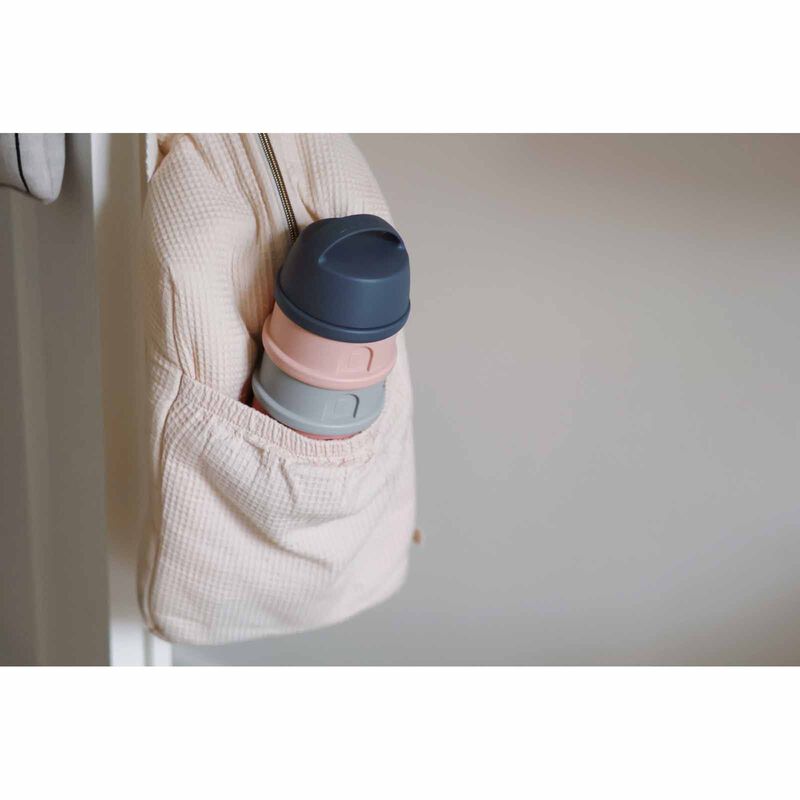 BEABA Container - Mineral Grey/pink (online) FORMULA & SNACK-image 4