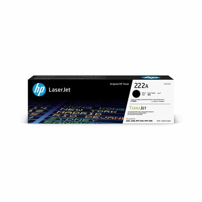 HP 222a Black Original Laserjet Toner Cartridge HP 222A BLACK