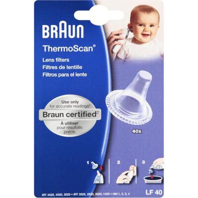 BRAUN Lens Filters - For Thermoscan LF40