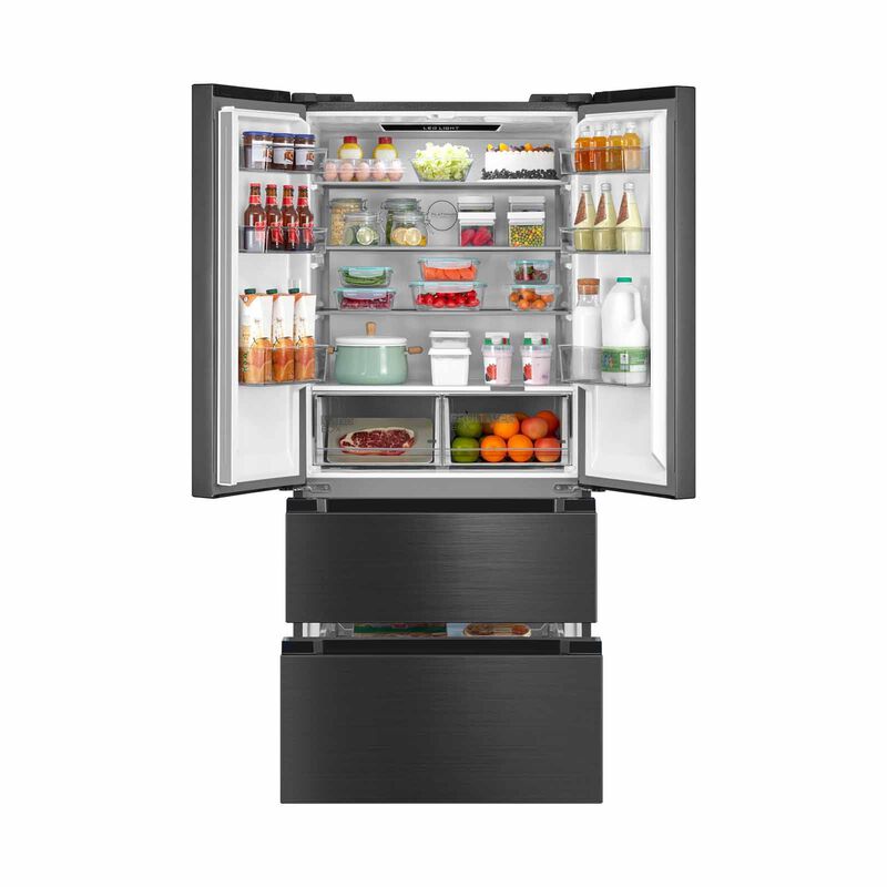 MIDEA 4 Door Fridge (516l) Dark Grey MDRF697FIC45SG-image 2