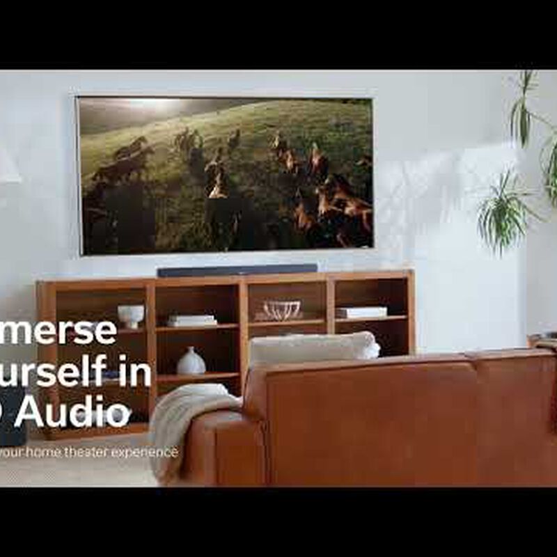 DENON Dolby Atmos Soundbar Bluetooth W/wireless Subwoofer DHT-S517-image 6
