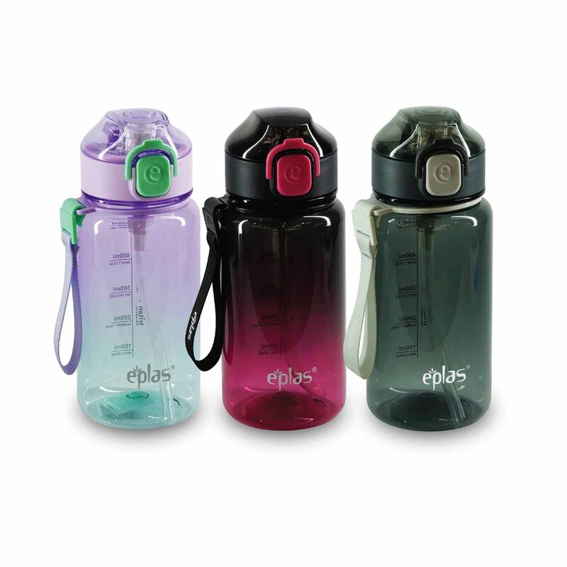 EPLAS Bpa One Touch Bottle (650ml) - Purple EGDS-650-image 4