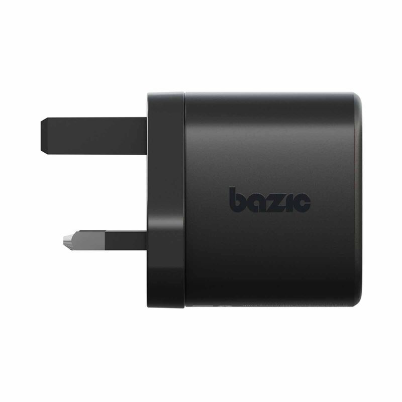 BAZIC Goport Velox Kit, 1c1a Gan Charger 35w(uk) With Weave Cable - Truffle CHR-GPVLX-UK-BLK-image 2