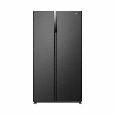 HITACHI Side By Side Door Fridge (525l) - Glass Black HRSN9552DGBSG
