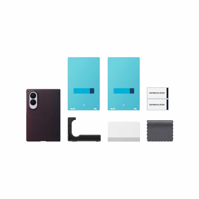 SAMSUNG Galaxy Z Fold8 Carbon Magnet Case Violet EF-KF971SREGWW-image 5