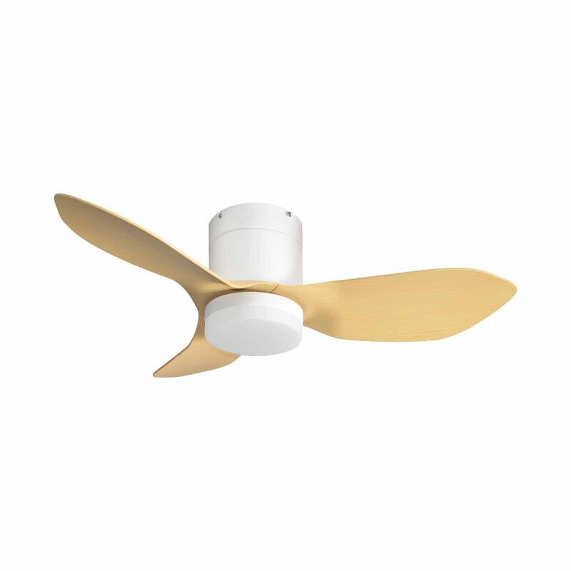 EUROPACE 36 In Bldc Motor Ceiling Fan W/light (white With Light Wood) ECF36H - WH/LW-image 3