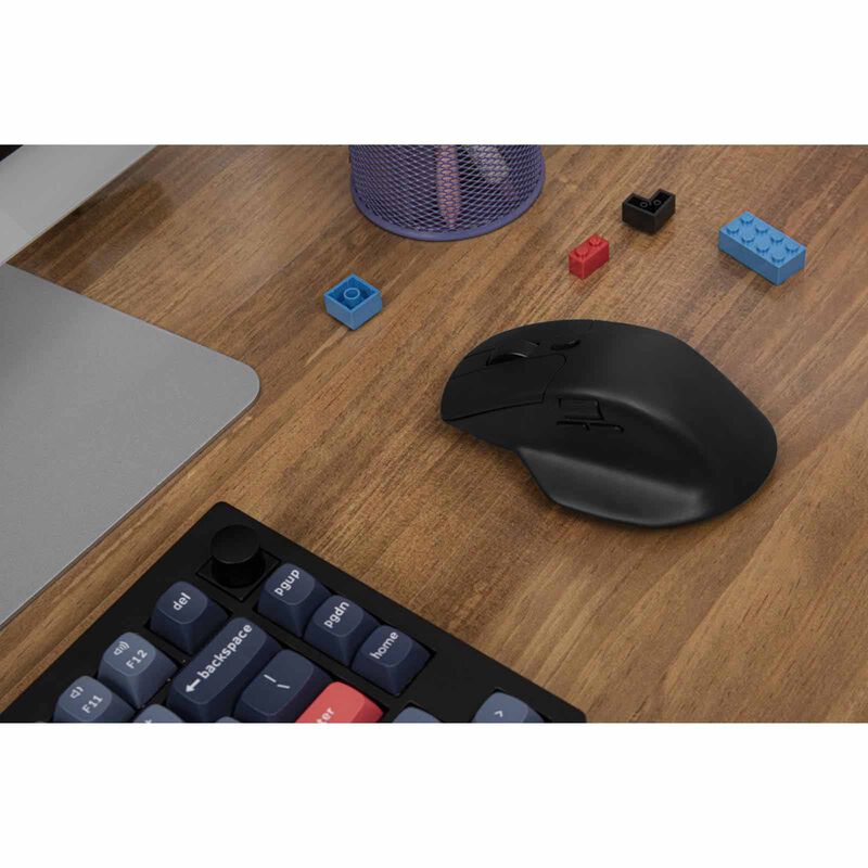 KEYCHRON M6s Huano Silent 20m Micro Switch 2.4 Ghz Wireless Mouse - Black KYCN-M6S-A1-image 3