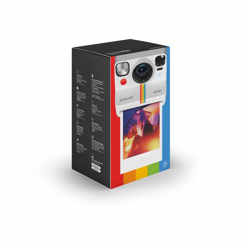 POLAROID Now+ Generation 2 I-type Instant Camera With App Control - White 009077-image 7