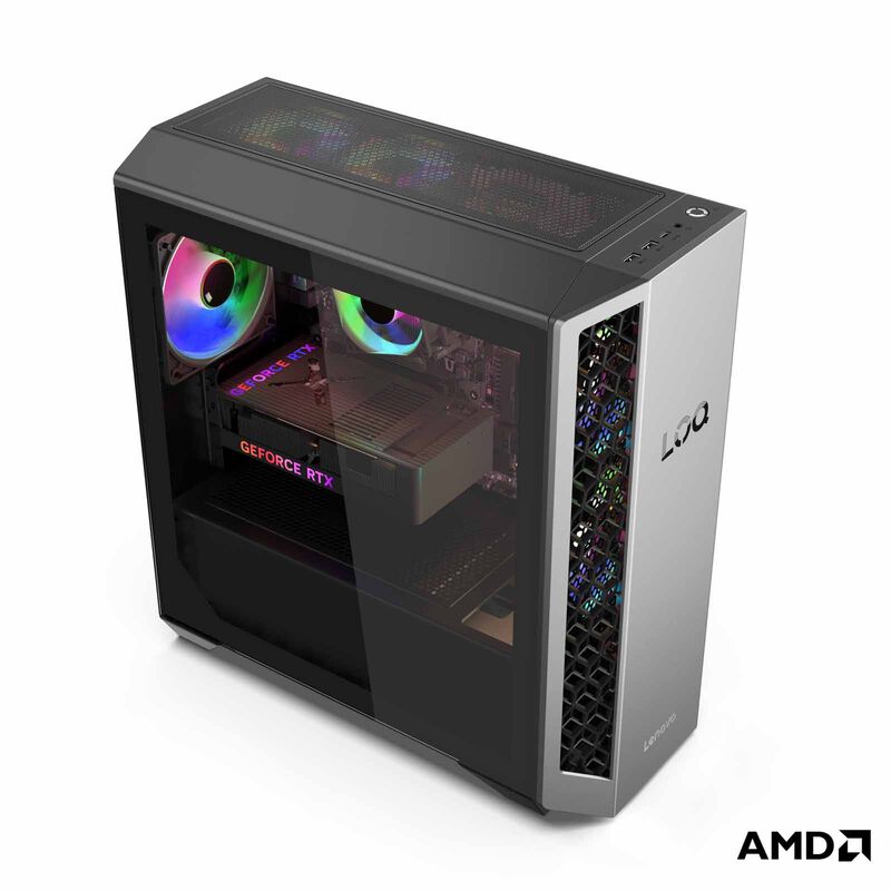 LENOVO Amd Ryzen 7 8745hx 32gb Ram Rtx 5060 1tb Ssd Win 11 Home LOQ TOWER 26ADR10 91DF007WST-image 3