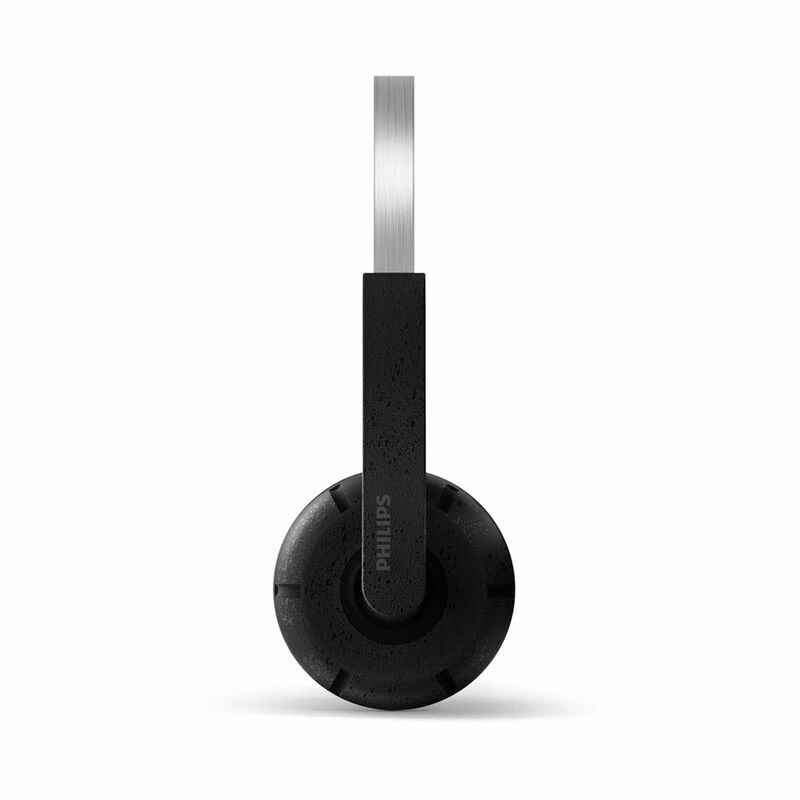 PHILIPS Wireless On-ear Retro Design Headphones - Black TAH2000BK/97-image 4