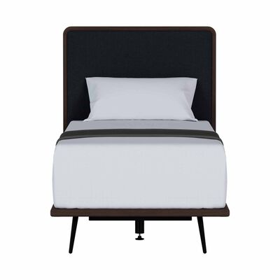 MAXCOIL Single Size Bed Frame SONYA HEADBOARD TWAIN DIVAN