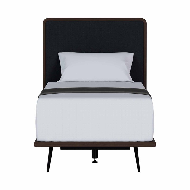 MAXCOIL Single Size Bed Frame SONYA HEADBOARD TWAIN DIVAN-image 1