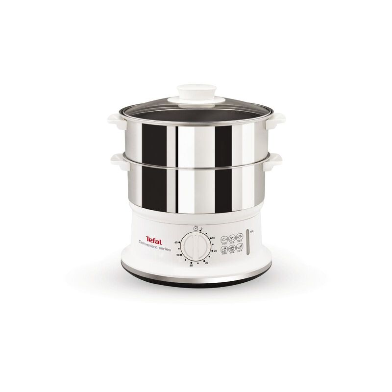 TEFAL Stainless Steel Convenient Steamer VC1451-image null