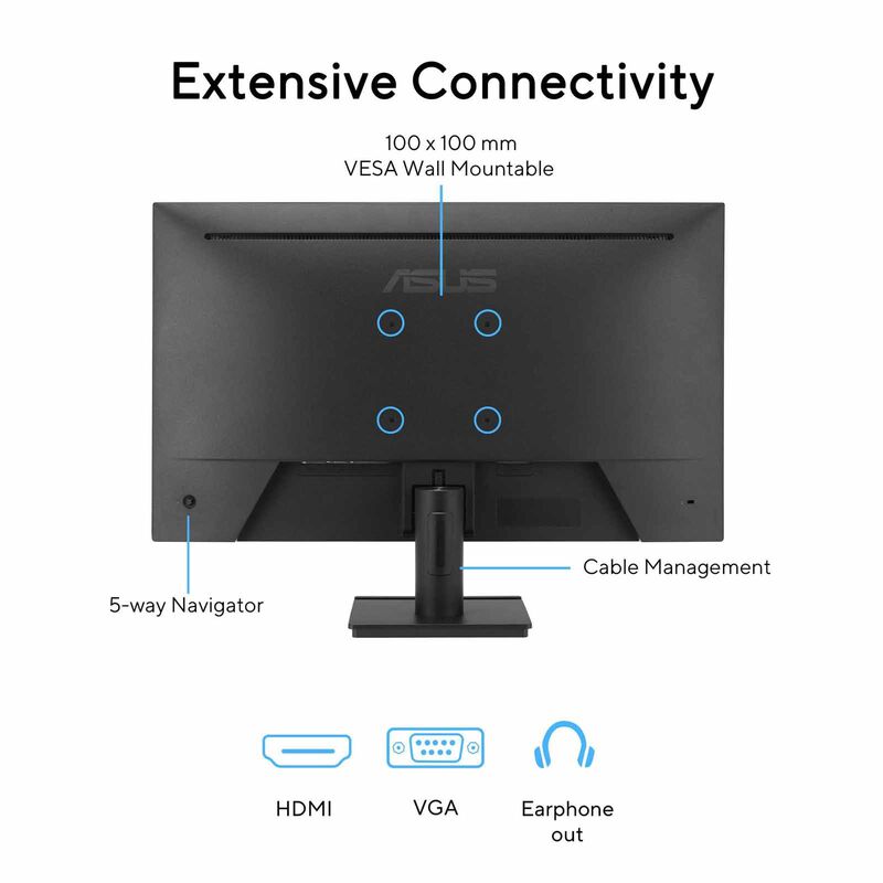 ASUS 27in Eyecare Fhd 120hz Gaming Monitor VA279HG-image 8