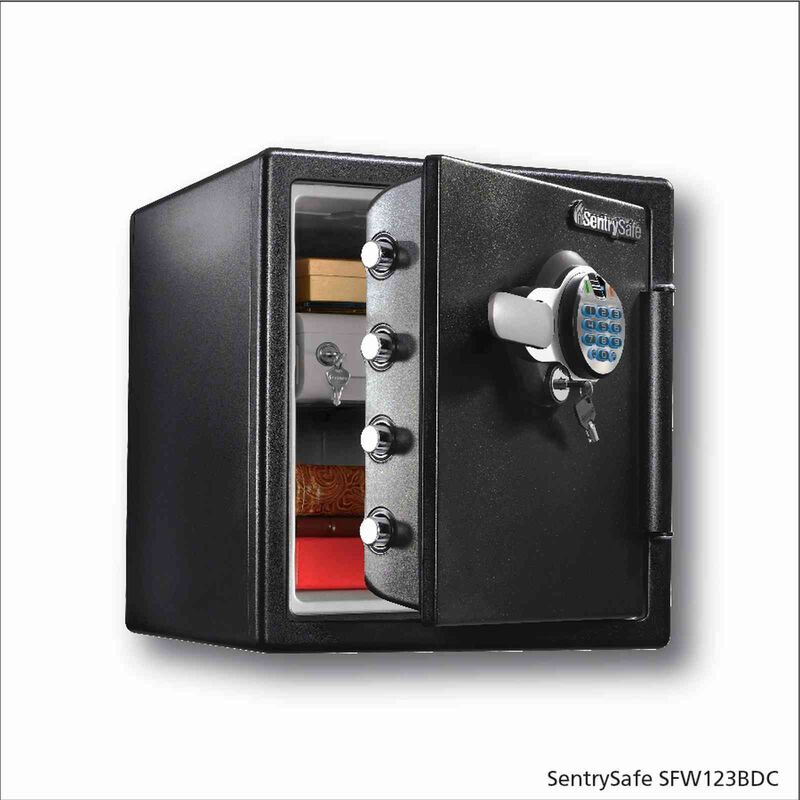 SENTRYSAFE Fire And Waterproof Biometric Safe SFW123BSC-image null