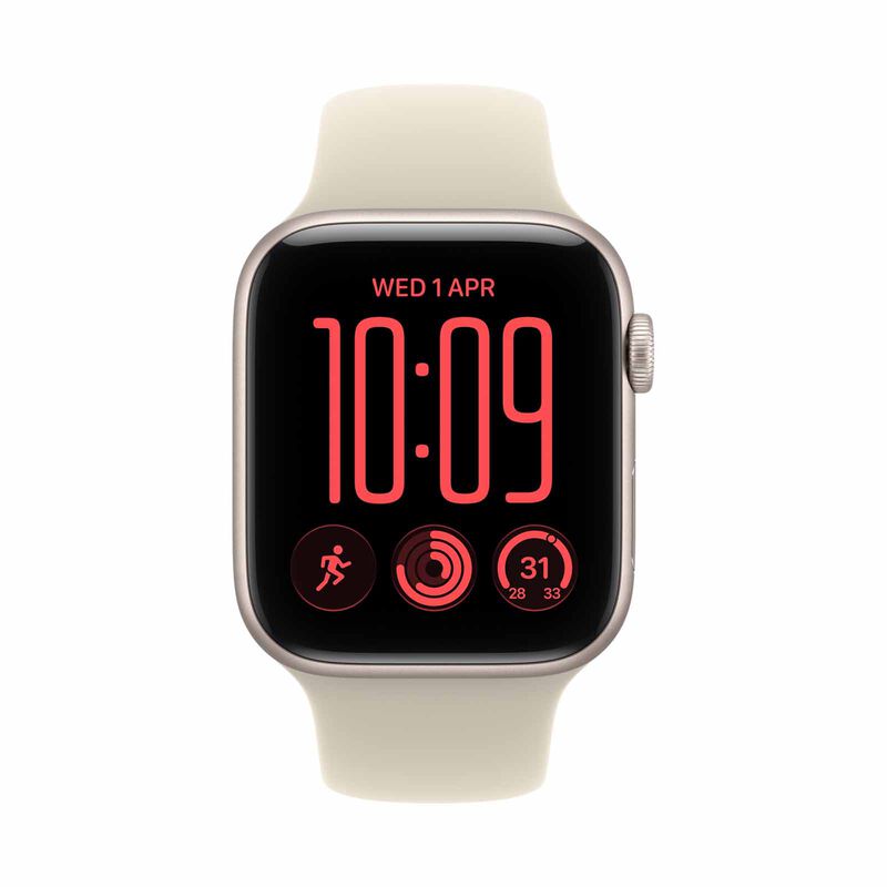 APPLE Watch Se 3 Gps 44mm Starlight Aluminium Case With Sand Sport Band - S/m MJL34X/A-image 1
