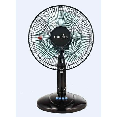 MORRIES 12 In Table Fan -black MS-312TF