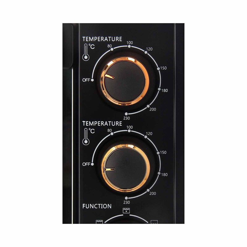 JOGEN 45l Self Cleaning Convection Oven (2500w) - Black EO 2500SBK-image 7
