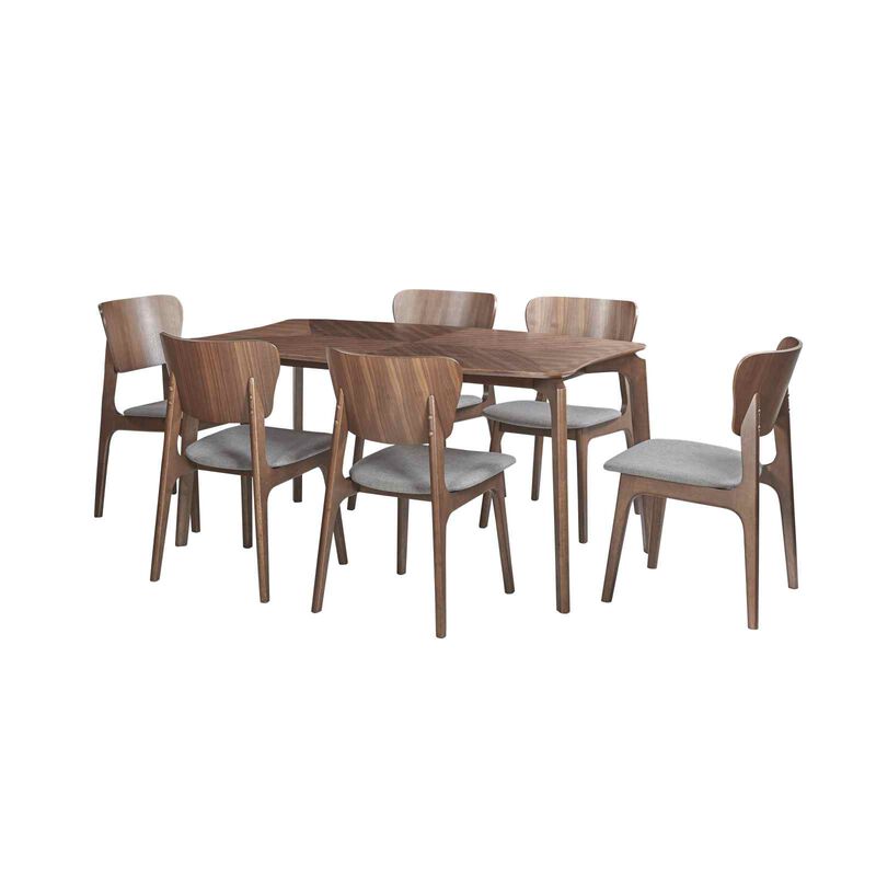 7 Piece Dining Set RICADOR-image 2