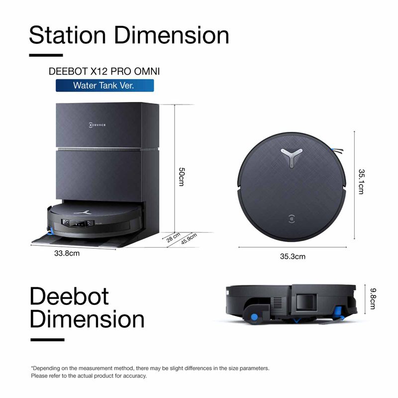 ECOVACS Deebot X12 Pro Omni Robotic Vacuum Cleaner DEX-35-image 14