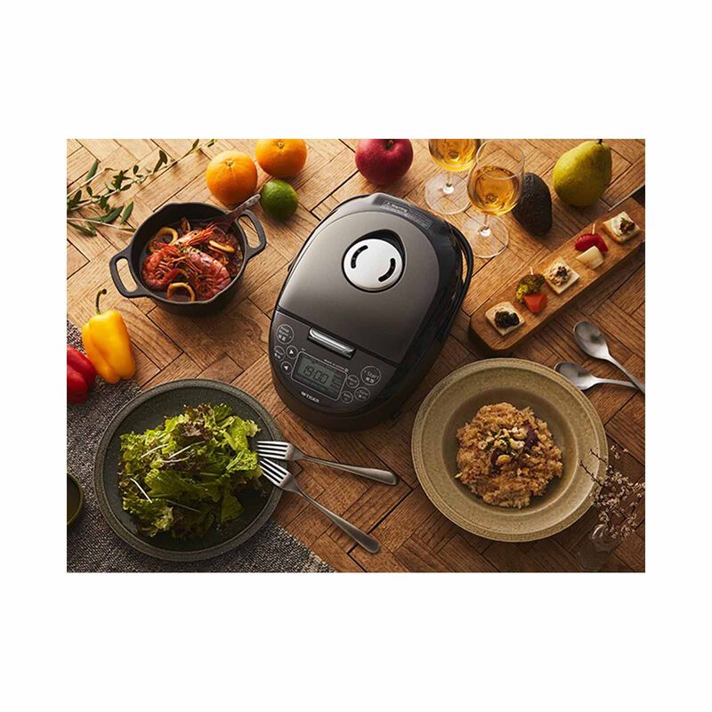TIGER 0.5l Ih Rice Cooker (satin White) JPF-A55S (W)-image 4