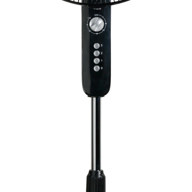 SONA 16 In Stand Fan -black SFS1157-image 1