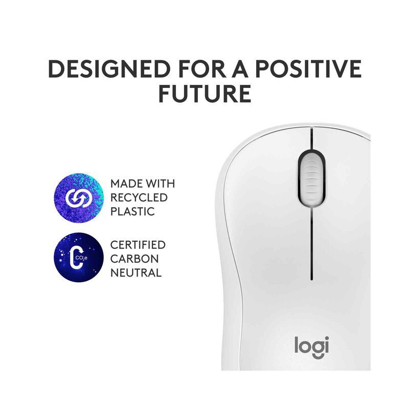 LOGITECH M240 Silent Bluetooth Mouse - Offwhite 1y 910-007123-image 8