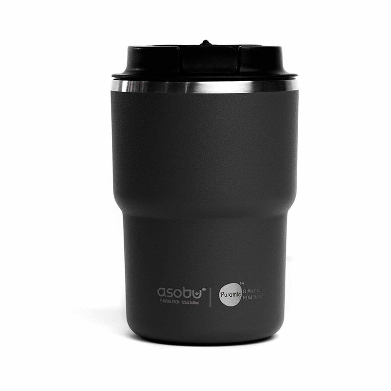 ASOBU Puramic Mini Pick-up Mug/cup Black 360ml ABF52BK-image 1