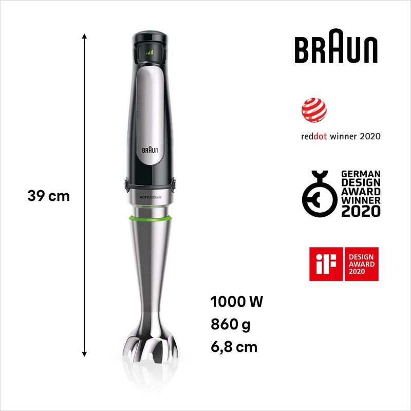 BRAUN Multiquick 7 Hand Blender (1000w) MQ7045X-image 1