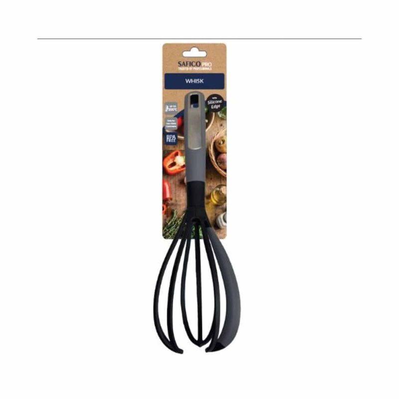 SAFICO PRO Fibreglass Nylon Whisk Silicone Edge L30.5cm 105SF-02-00880-image 2
