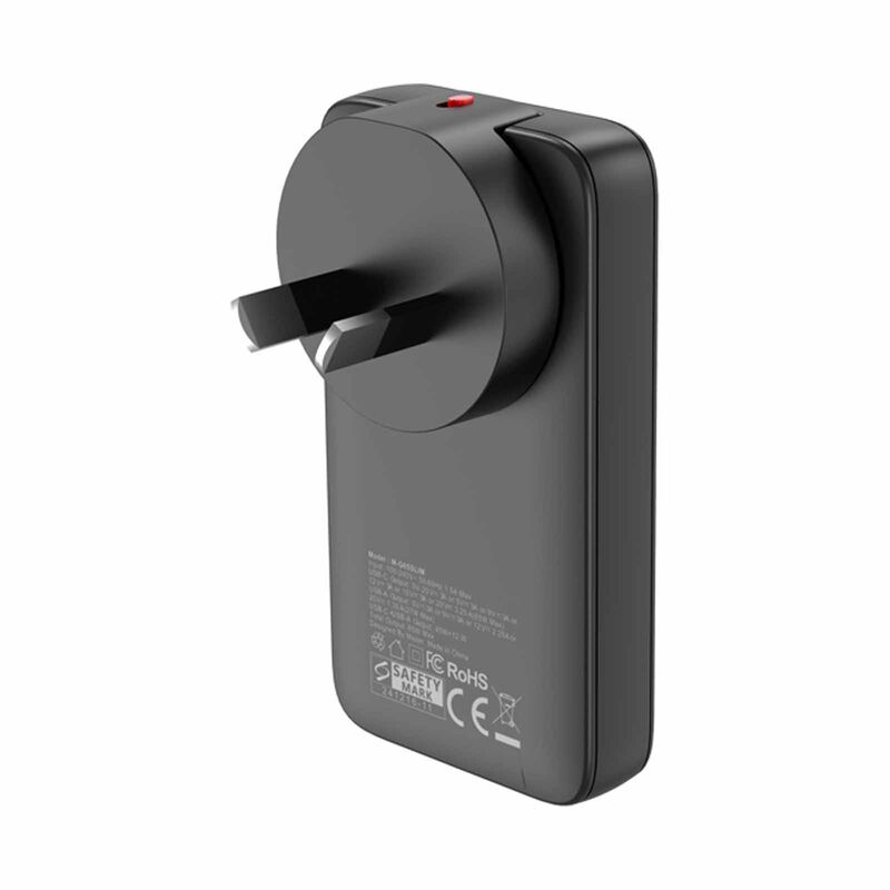 MAZER Prestigegan Pd65w 2c With Travel Plugs - Black M-G65SLIM2C-BK-image 4