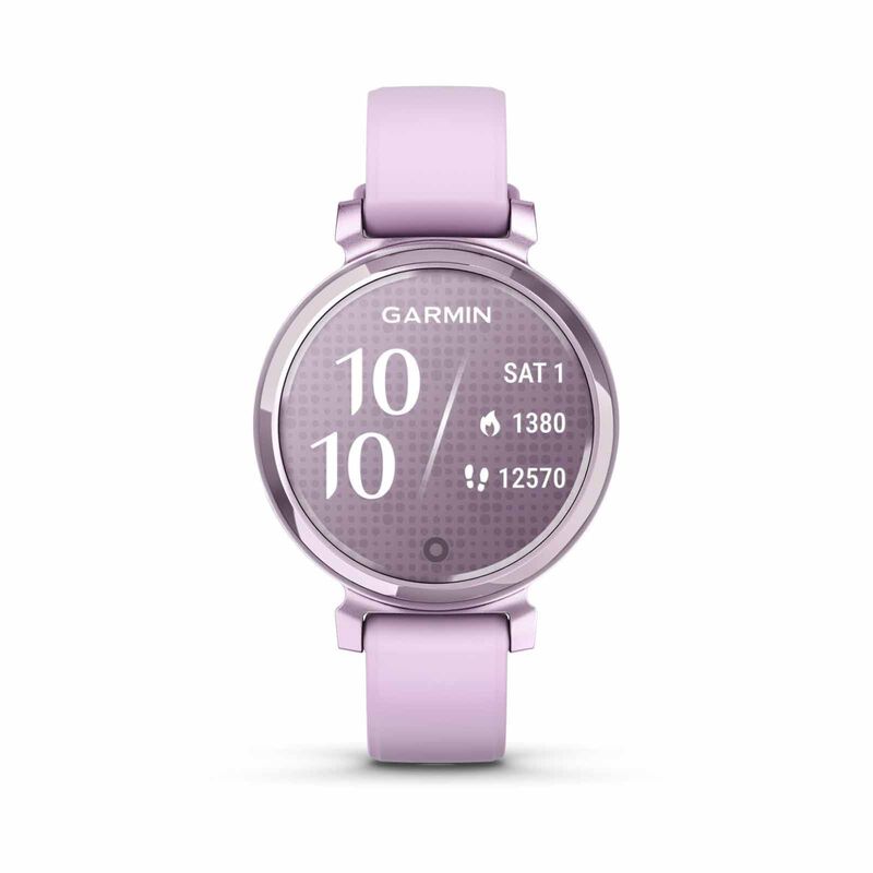 GARMIN Lily 2 Metallic Lilac With Lilac Silicone Band GM-010-02839-21-image 1