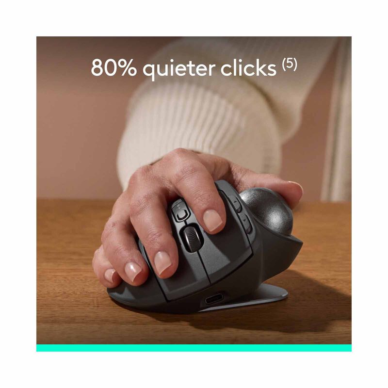 LOGITECH Mx Ergo S Silent Wl Trackball Mouse 910-007261-image 10