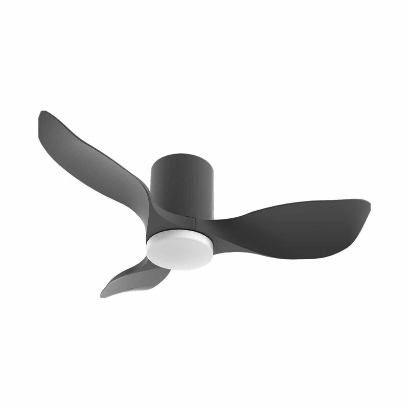 EUROPACE 41 In Dc Motor Ceiling Fan (hugger) With Light - Black ECF41H - BLBL-image 4