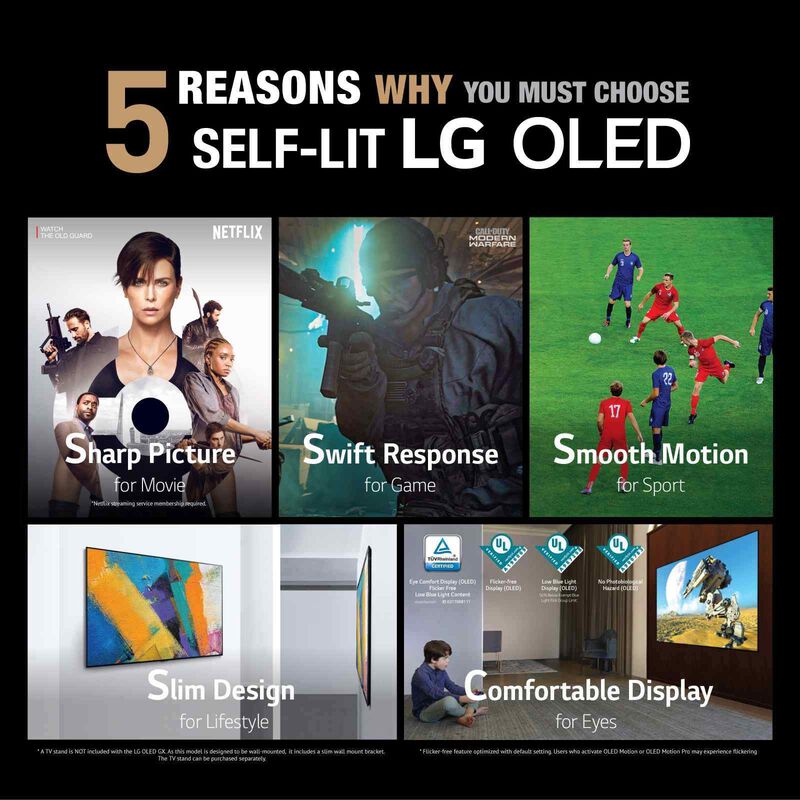 LG 55 In 4k Ultra Hd Smart Oled Tv OLED55GXPTA-image 8