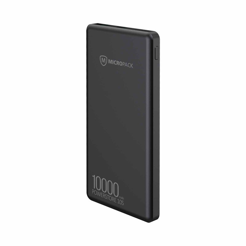 MICROPACK 2 In 1 Slim Powerbank - Black PB-10S-BK-image 6