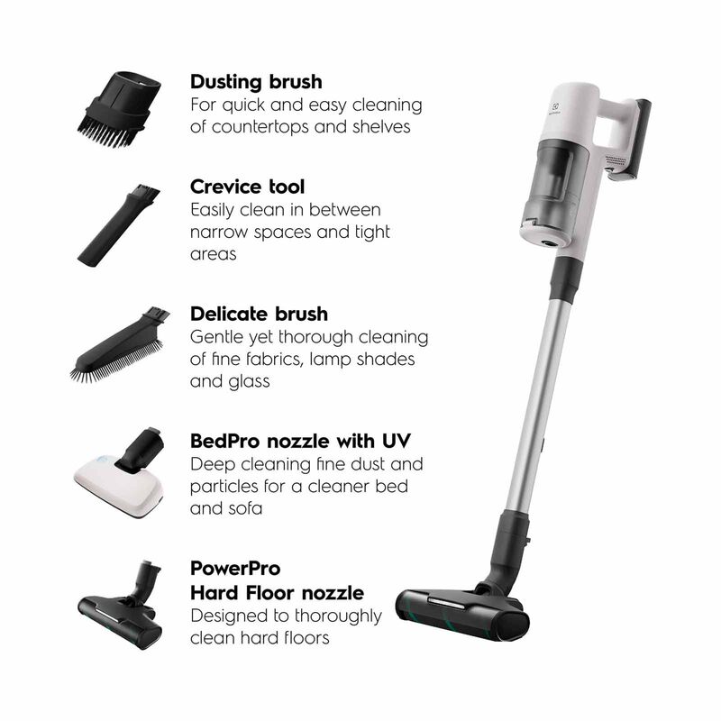 ELECTROLUX Ultimatehome 600 Cordless Vacuum - Shell White EFP61714-image 8