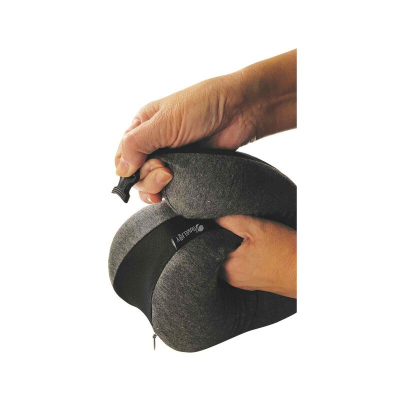 TRAVEL JOY Rollable Travel Pillow Memory Foam - Velvet Maroon TJRTP-MAR-image 4