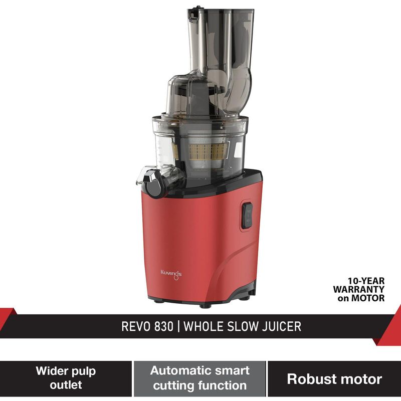 KUVINGS Whole Slow Juicer Revo 830 - Red REVO 830-image 1