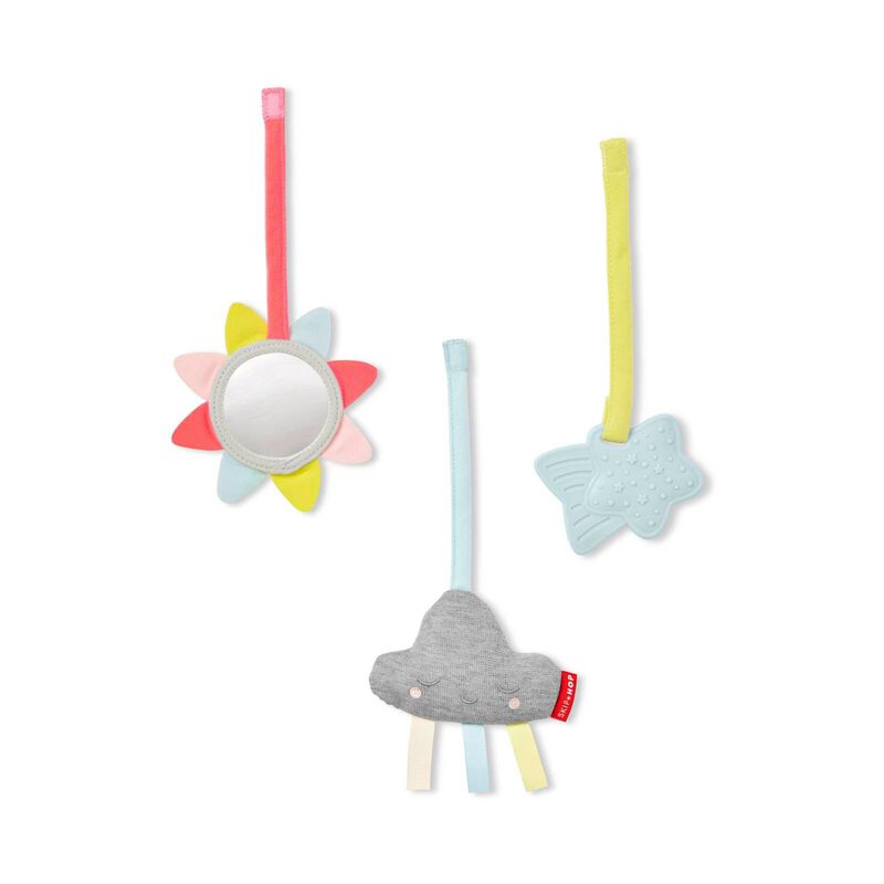 SKIP HOP Skip Hop Silver Lining Cloud Wooden Activity Gym (online) SILVER LINING CLOUD-image 3