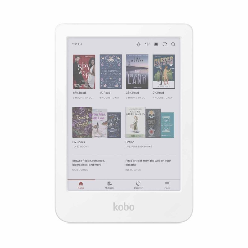 RAKUTEN KO Kobo Clara Colour (white) Kaleido 3 N367-KU-WH-K-CK-image 1