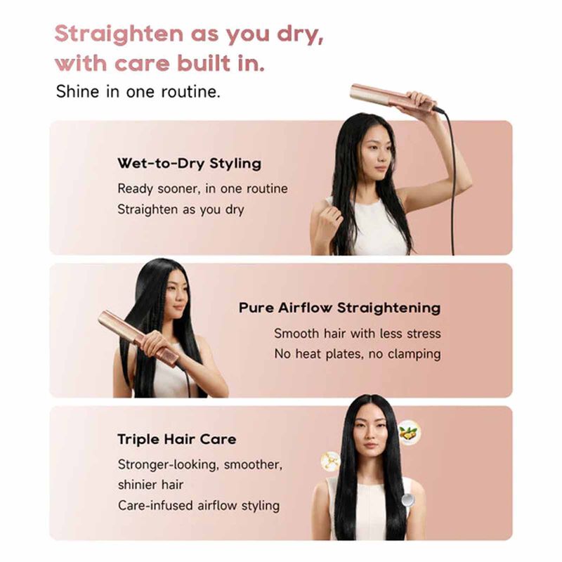 DREAME Aerostraight High-speed Styler (1600w) - Rose Gold DM-AEROSTYL-RS-image 8