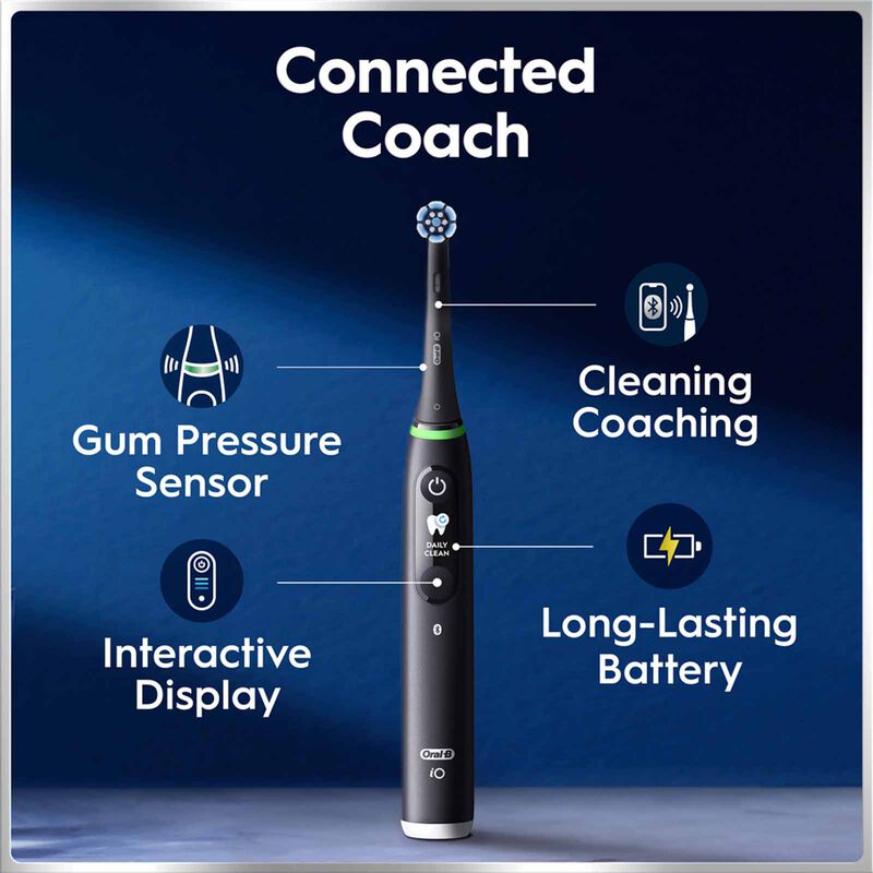 ORAL-B Electric Toothbrush - Black IO 6 - BLACK-image 5